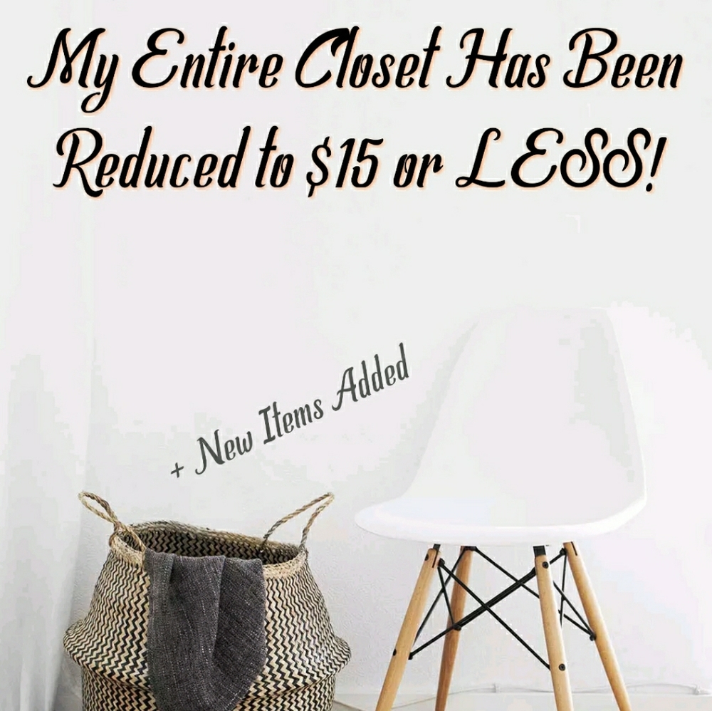 Everything Reduced to $15 or Less!! 🤩